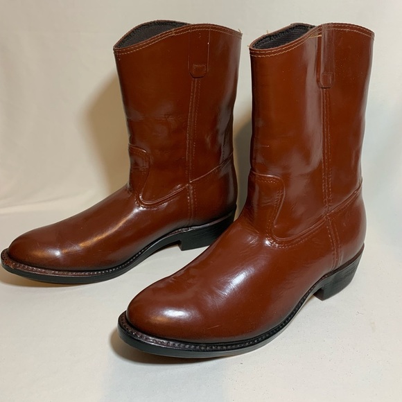 Other - Men’s Rubber Western Brown Boots sz 12